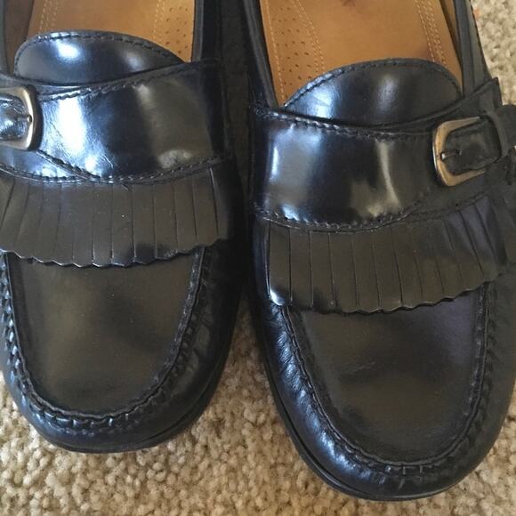 COLE HAAN HOSTPICK NIKEAIR. Loafer 10 M Black EUC Leather
